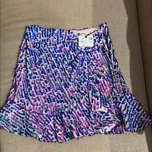 NEW ZARA sequin skirt size XS